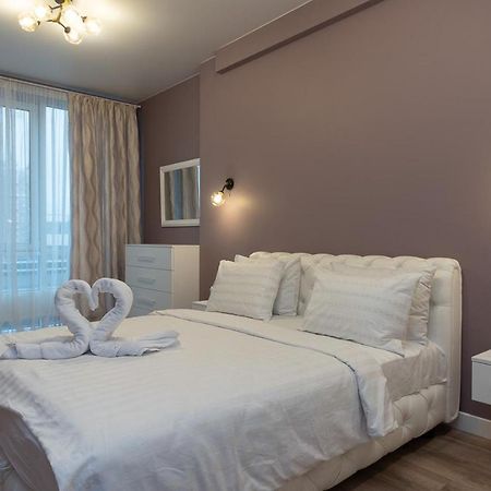 New Modern Apartments. Metro Minskaya Kiew Exterior foto