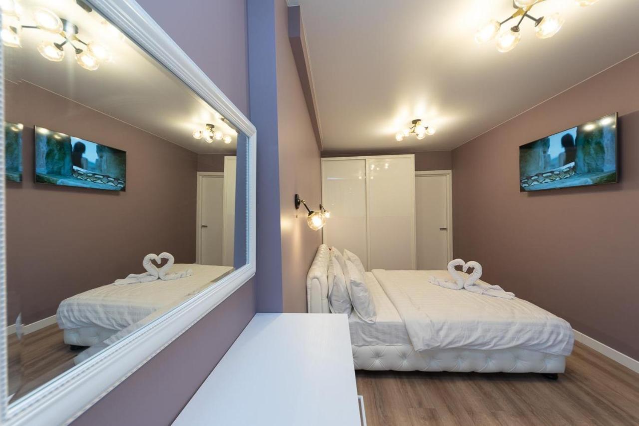New Modern Apartments. Metro Minskaya Kiew Exterior foto